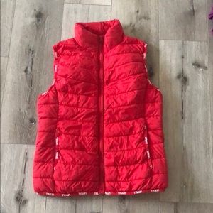 Red Puffer Vest